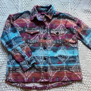 Cozy Rock & Roll Western Flannel